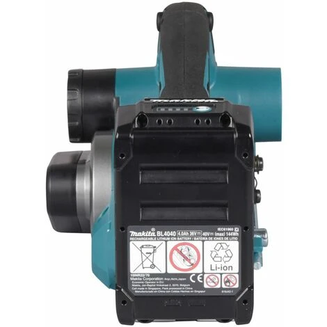 MAKITA Akku-Hobel 40V Max. KP001GZ | Ohne Akku Und Ladegerät 2 MAKITA Akku-Hobel 40V Max. KP001GZ | Ohne Akku Und Ladegerät – Bild 2