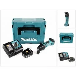 Makita DTM 50 RT1J 18V Li-Ion Akku Multifunktionswerkzeug Im Makpac + 1x BL 1850 B 5,0 Ah Akku + 1x DC18RC Ladegerät 9 Makita DTM 50 RT1J 18V Li-Ion Akku Multifunktionswerkzeug Im Makpac + 1x BL 1850 B 5,0 Ah Akku + 1x DC18RC Ladegerät -MAKITA SHOP 61257345 5