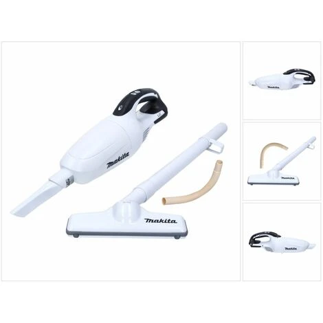 Makita DCL 181 FZW Akku Staubsauger 18 V Weiß + Absaugschlauch - Ohne Akku, Ohne Ladegerät 1 Makita DCL 181 FZW Akku Staubsauger 18 V Weiß + Absaugschlauch - Ohne Akku, Ohne Ladegerät