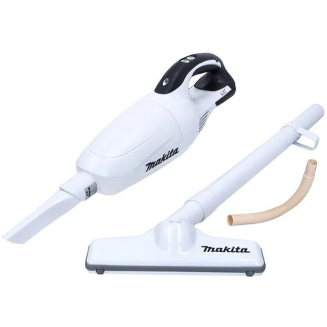 Makita DCL 181 FZW Akku Staubsauger 18 V Weiß + Absaugschlauch - Ohne Akku, Ohne Ladegerät 2 Makita DCL 181 FZW Akku Staubsauger 18 V Weiß + Absaugschlauch - Ohne Akku, Ohne Ladegerät – Bild 2