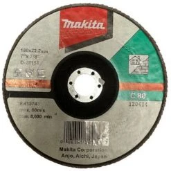 Makita Fächerschleifscheibe Ø 180mm C80F D-28151 Winkelschleifer