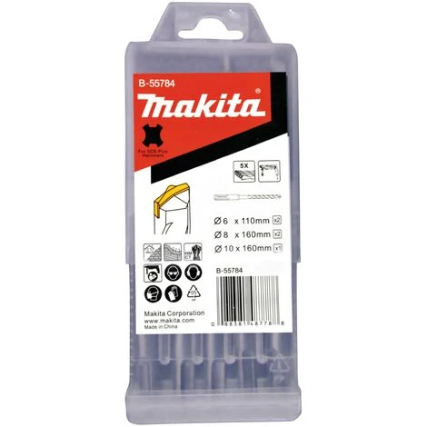 Makita HM Bohrer-Set - B-55784 1 Makita HM Bohrer-Set - B-55784