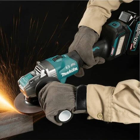 MAKITA 40V Akku-Winkelschleifer GA041GZ | Ohne Akku Ohne Ladegerät 2 MAKITA 40V Akku-Winkelschleifer GA041GZ | Ohne Akku Ohne Ladegerät – Bild 2