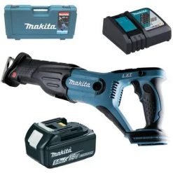 Makita Akku-SÃ¤belsÃ¤ge ReciprosÃ¤ge DJR 181 RT + Akku 18V 5,0 Ah + Koffer BJR 181