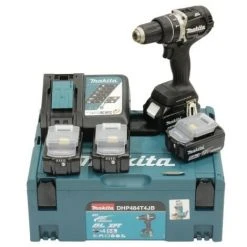 Akku Schlagschrauber Makita DHP484T4JB 18V, Schwarz, Jubiläumsmodell