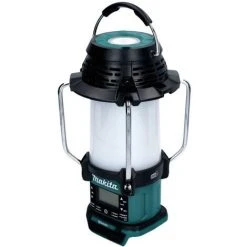 MAKITA SHOP 2 Makita DMR 056 RT Akku Radio 18 V FM DAB+ Mit Laterne 360° Taschenlampe IP65 + 2x Akku 5,0 Ah + Ladegerät