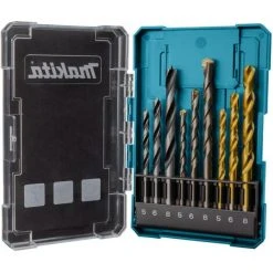 Makita D-71962 Sentille Des Bohrers Von 9 Stück Stein / Holz / Metall