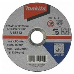 Makita A -85313 Duvet - 125 X 22,23 Mm - Metall