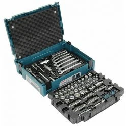 Makita Akku-Schlagbohrschrauber DHP482JX13 2 Akkus 18V/3Ah +120-tlg Zubehör-Set -MAKITA SHOP 72245622 5